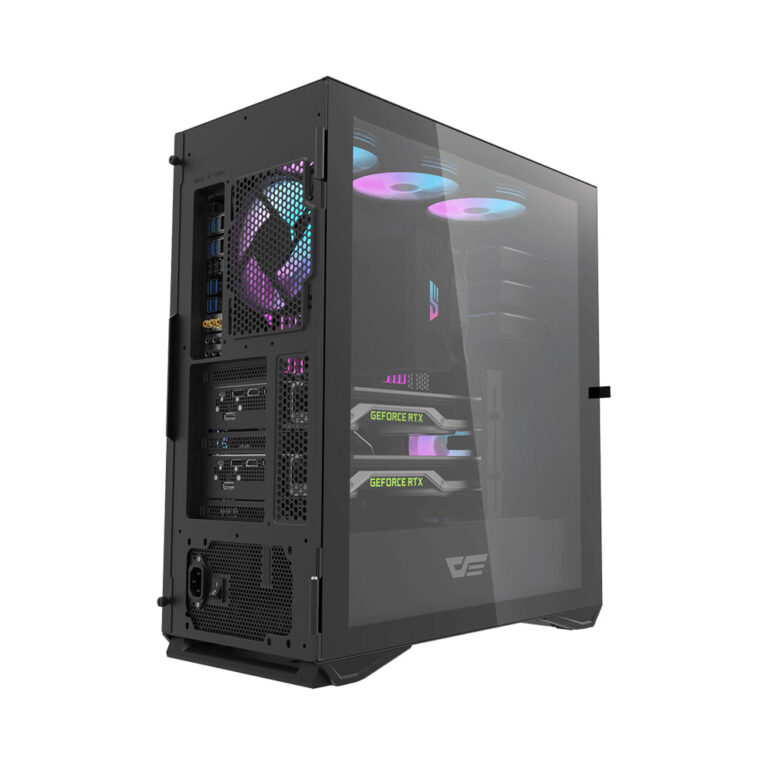 Battlestar Gaming PC – Core i7-12700(F) | RTX 4060Ti 8GB | 16GB DDR4 RAM | 2TB SSD + 2TB HDD | ARGB Air Cooler